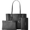 Michael Kors Borsa Donna Charlotte Nero 34 x 27 x 11 cm