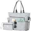 YuLiMirich Borsa da spiaggia XXL con chiusura lampo, grande borsa da spiaggia con chiusura lampo, impermeabile, a prova di sabbia, borsa da bagno da donna, pieghevole, XXL, borsa da spiaggia per la