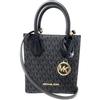 Michael Kors Mercer, Borsa a tracolla extra piccola in pelle martellata