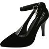 Gicoiz Donna con Cinturino alla Caviglia Eleganti Tacco a Spillo Scarpe Pump Vestito