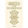 Dummy Author Don'ts for Weddings (Copertina rigida)