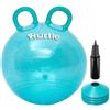 Hurtle Palla rimbalzante per Bambini dai 3 Anni in su, 46 cm, con Due Maniglie