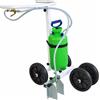 Conquest Os Carrello segnacampo manuale a spruzzo con serbatoio da 10 litri