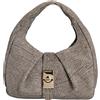 BORBONESE - Borsa a mano - Grigio