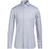 BARBA Napoli - Camicia slim fit - Grigio chiaro
