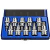 US PRO 3413 Tools-Set di Chiavi a Bussola T20 T70 da 1/2, 10 Pezzi, Blu