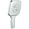 GROHE Rainshower SmartActive 130 Cube Manopola Doccia a 3 Getti, SuperSteel