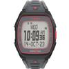 Timex Orologio unisex Ironman T300 da 42 mm, cinturino in silicone nero, quadrante digitale, cassa nera TW5M62600