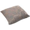 Hervit Cuscino Sfoderabile Rosa Ricami Foliage Argento Jacquard - Cuscino Decorativo, Cuscino Divano, Arredo Casa, Divano, Salotto, Arredo Camera da Letto, Arredo Divano - 42x42cm