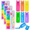OMZSXK Mini evidenziatori, 18 pezzi, a forma di animale, evidenziatori | 6 colori, simpatico e simpatico motivo con orsetto, per regali, feste, compleanni, scuola, per bambini e studenti