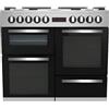 Beko Piano de cuisson électrique BEKO - 6 gaz + 1 wok - 100 cm - PF335325DX - Inox