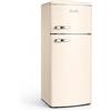 Generic DMDK DKC2 Combinazione freezer indipendente, Capacità netta 206 L, 4 ripiani regolabili, grande cassetto per verdure, crema, classe energetica E
