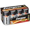 Energizer MAX Batterie Alcaline, D, 8 Batterie/Pacco