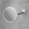Viverso Zoom me specchio cosmetico con ingrandimento 5x, illuminazione dimmerabile, VM6202CR, Zoom me [Specchi Cosmetici > Specchi Cosmetici]