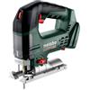 metabo Seghetto alternativo a batteria STB 18 LT 130 BL, 18 V, per legno | Seghetto alternativo senza spazzole con profondità di taglio di 130 mm, cambio rapido della lama, LED