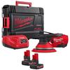Milwaukee M12 Fuel FROS2.5-502X 12 V Brushless 150 mm levigatrice orbitale casuale con 2 batterie da 5,0 Ah