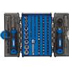 Draper 28029 - Set di punte per cacciavite e cricchetto, 78 pezzi