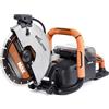 Evolution Power Tools R260DCT-Li - Taglierina a disco senza fili, 260 mm, con sistema automatico di eliminazione della polvere e lama diamantata sottile di alta qualità, per tagliare cemento, pietra, mattoni, tegole e
