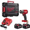 Milwaukee M18 FMTIW2F12-502X Fuel™ Avvitatore a percussione a coppia media 1/2 18V 2 x 3.0Ah Li-ion