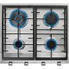 Teka EX 60 1 4G AI AL DR NAT Incasso Piano cottura a gas Acciaio inossidabile