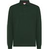 SUN68 POLO SMALL STRIPES ON COLLAR L/S