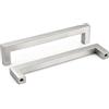 LONTAN 2 maniglie per mobili, in acciaio inox, per mobili da cucina, distanza tra i fori 160 mm, maniglie per ante e cassetti