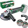 Bosch Minismerigliatrice angolare a batteria UniversalGrind 18V-75 (per smerigliatura, taglio, spazzolatura e levigatura di vari materiali; 18 Volt System; diametro 115 mm e 125 mm) - Amazon Edition
