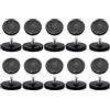 Generic XYWHPGV M8 x 17 x 50 mm Piedini di livellamento Livellatore regolabile Copriprotezione per pavimento Pad per mobili per la casa Tavolo da scrivania Gamba per sedia 20 pezzi(564af 1c5da bfd95 5f2e1 a6b