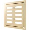 Nordborn Griglia di ventilazione regolabile in metallo per ventilazione, griglia di sfiato e ventilazione (oro, 15 x 15 cm)