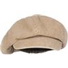 SYT-MD Berretto da Strillone in Velluto a Coste for Uomo/Donna Berretto da Pittore Vintage Unisex Paperboy Berretto Slouchy Cappello da Strillone(Khaki)