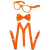 Dress Up America Reggicalze Unisex Bambino Neon, Accessorio Cravatta A Farfalla