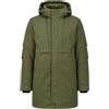 Allthemen Uomo Piumino Media Lunghezza Cappuccio Giubbotto Puffer Impermeabile Antivento Giacca Parka Invernale