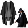 PORFOYO Poncho Sciarpa da Donna - Poncho da Donna Invernale, Mantella a Maglia, Poncho Caldi Antivento, Poncho a Maglia Sciarpa-Cappuccio, Sciarpa Reversibile Scialle Mantella, Mantella da Donna per Regali