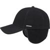 Stetson Uomo Cappellino da Baseball in Lana Cashmere L Nero