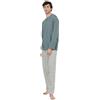 TRAMAS+ Pigiama Uomo in Cotone, Pigiama Uomo Completo Lungo con Maniche Lunghe, 100% Cotone, Comodo e Traspirante -