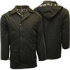 WALKER AND HAWKES - Giacca imbottita Blackstone da uomo, Oliva, 4XL