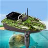 SHZICMY Fishing Bait Boat, GPS Barca da pesca telecomandata senza fili 500 m per piscina laghi trasporto, camuffamento 49 x 27 x 16 cm