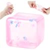 Gigquake Cube Squishy Fidget Toys, giocattolo da schiacciare con faccine intercambiabili di cane, palla antistress per adulti e bambini, per alleviare lo stress, alleviare l'ansia, giocattolo antistress
