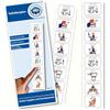 Autism Supplies and Developments Programma dei Servizi Igienici - Tedesco (Prodotto di Comunicazione visiva in plastica Impermeabile per autismo, Bambini autistici)