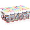 Bubble World Bolle di Sapone Spiderman Set 24 Pezzi Shrink da 60ml. Regalini Fine Festa Compleanno Bambini Gadget Invitati. Liquido con Gioco Labirinto sul Tappo. Gadget compleanno Made in Italy