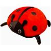 Tikwisdom Cuscino in peluche a forma di coccinella, 40 cm, simpatico cuscino imbottito con coccinella, per abbracciare gli insetti, idea regalo per bambini e adulti, per camera da letto e soggiorno