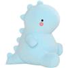 Zaloife Peluche Dinosauro Blu Bambola, 25cm Dino Peluche Giocattolo, Dinosauro Pupazzo Decorazioni Regalo per Bambini Adulti e Fans