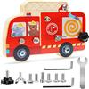 TaimeiMao Tavola per Cacciavite Montessori,Giochi Legno Montessori | Pannello Sensoriale in Legno,Giocattoli Educativi,Regalo di Compleanno