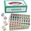 HO-SFSM Mini Mahjong Set mit 144 Steinen | Traditionelles Chinesisches Majongsteine Spiel, Mahjong Steine Tabletop Brettspiel für Familie Reise Tabletop
