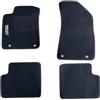 Auto Accessori Lupex Tappetini Auto Compatibili con con MG ZS 2019-2025 | Set 4 Pezzi Anteriori e Posteriori, 4 Clip di Fissaggio, Tappeti Sagomati in Moquette, con Ricamo Lato Guida, Antiscivolo