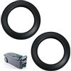 SEASJHBAY 2 guarnizioni in silicone per WC Thetford C200 C250 C260 C400 C2 C3 C4 - Guarnizione scorrevole impermeabile per WC da campeggio, camper e roulotte, durevole