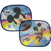 CARTOON Topolino Disney Set 2 Tendine Parasole Auto Universali 44x35 cm Bambini