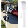 Ufixed Colonnina di Ricarica EV con Coperchio - Bianco Ghiacciaio, Compatibile con Wallbox 7,4 kW Monofase, Pulsar Plus e Cavo Tipo 2, Protezione da Pioggia e Sole | EUIPO Reg. Nr. 015116807-0001