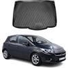 OMAC Tappetino Baule Vasca Baule Compatibile con Opel Corsa 2014-2020 Gomma TPE Nero