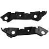 URSXODAWQ Set guide di montaggio per paraurti anteriore 2058850921, ricambio per Mercedes - CLASSE C W205 2014 e successivi, staffa di collegamento per copertura laterale sinistra destra,